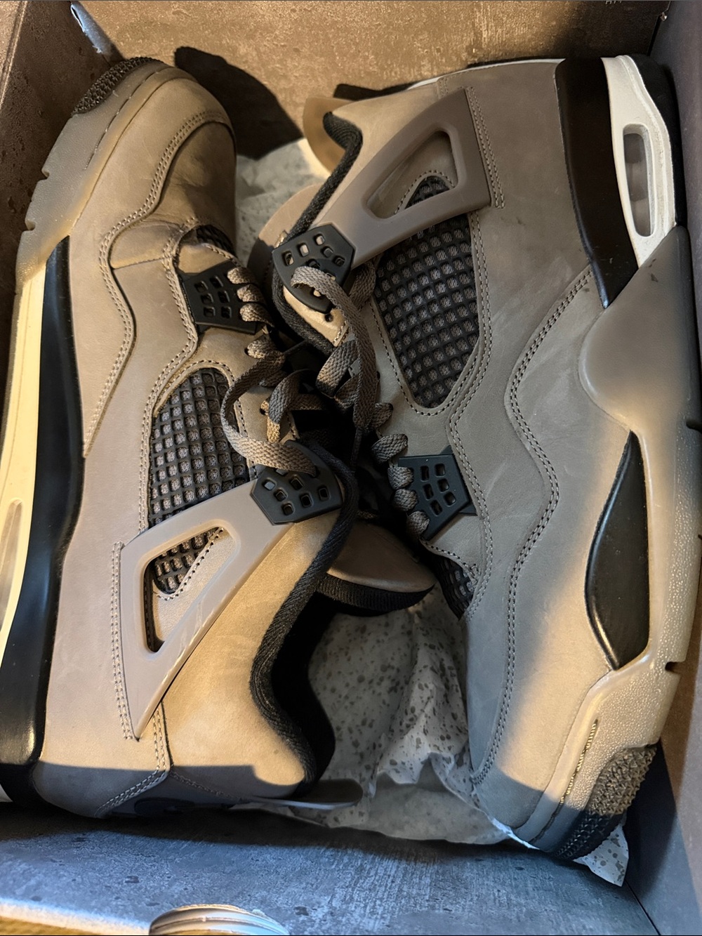 Jordan Men’s Sneakers in Brown and Black Cave Stone - Picture 6 of 6